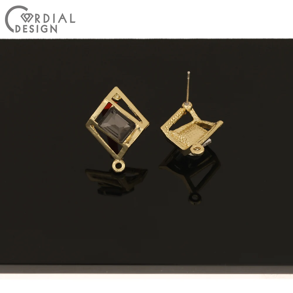 Cordial Design 100Pcs 16*22MM Jewelry Accessories/Rhinestone Earrings Stud/Rhombus Shape/DIY Making/Hand Made/Earring Findings
Cordial Design 100Pcs 16*22MM Jewelry Accessories/Rhinestone Earrings Stud/Rhombus Shape/DIY Making/Hand Made/Earring Findings
