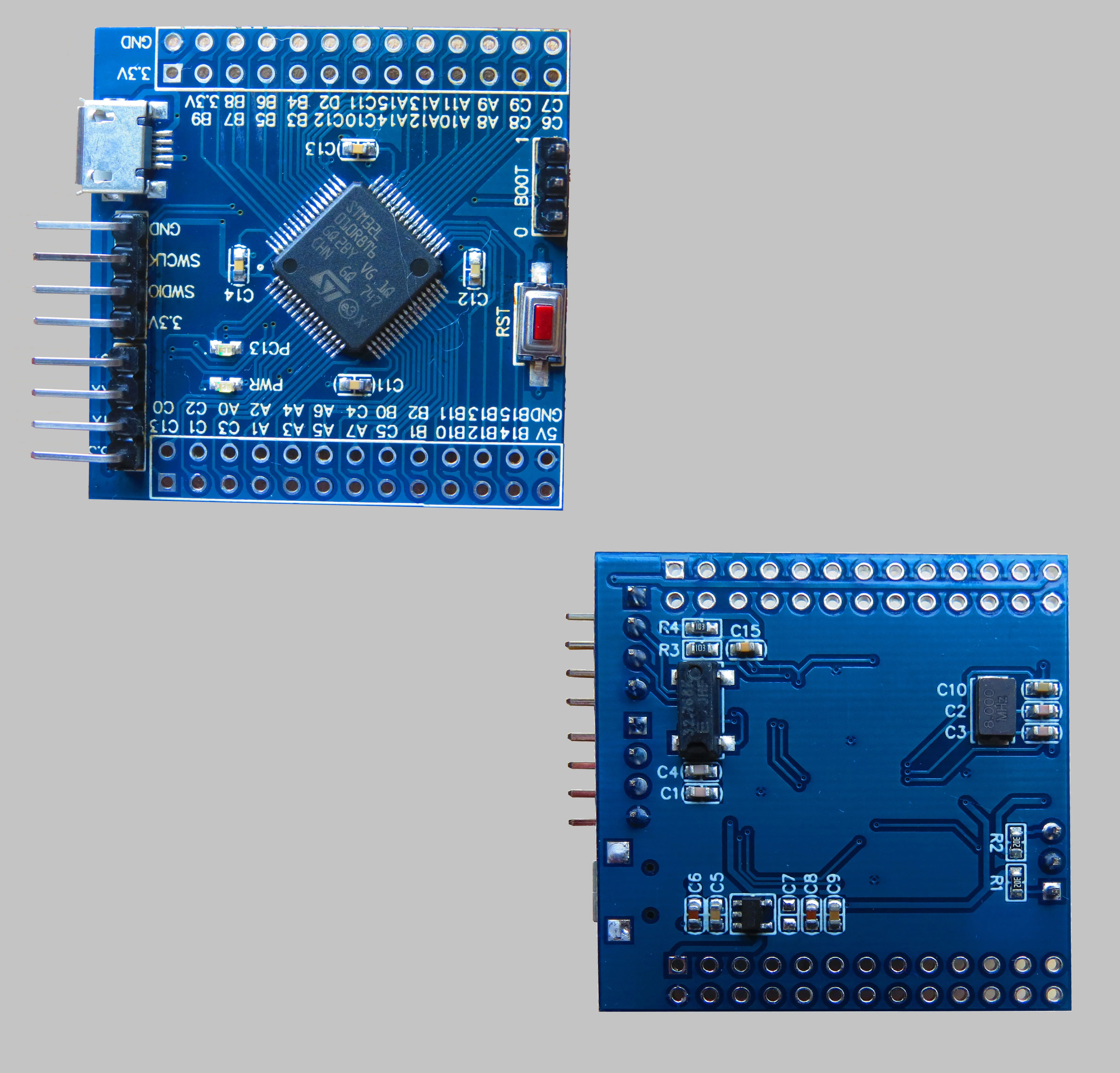 Системная плата Stm32l0 низкая мощность Stm32l010r8t6 одночиповая микрокомпьютерная