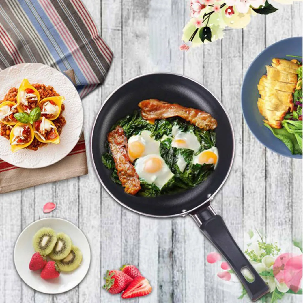 12/14/16cm Mini Frying Pan Non-Stick Steel Frypan Pot Saucepan For Cookware Home Cooking Tools Kitchen Utensils Random Color
12/14/16cm Mini Frying Pan Non-Stick Steel Frypan Pot Saucepan For Cookware Home Cooking Tools Kitchen Utensils Random Color