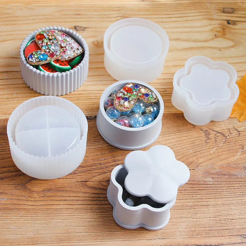 Mini Flowerpot Concrete Molds DIY Plants Storage Box Plaster Silicone Mold Hexagon Round Jewelry Square Crystal Cement Crafts
Mini Flowerpot Concrete Molds DIY Plants Storage Box Plaster Silicone Mold Hexagon Round Jewelry Square Crystal Cement Crafts