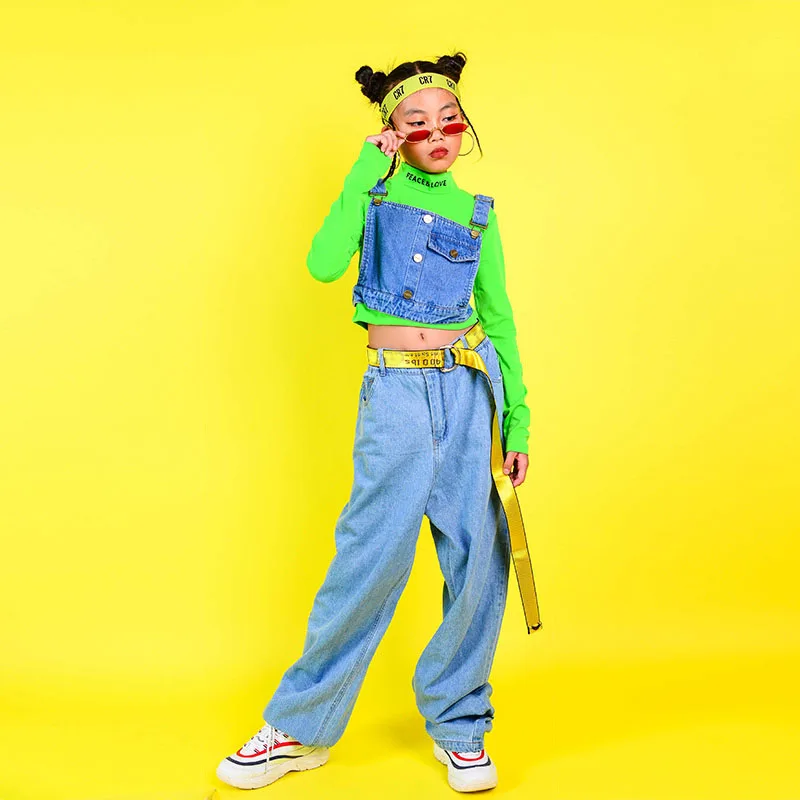Hip Hop Street Dancing Costumes Children Jazz Dance Costume For Girls Fluorescence Tops Pants Stage Performance Dance Clothes
Hip Hop Street Dancing Costumes Children Jazz Dance Costume For Girls Fluorescence Tops Pants Stage Performance Dance Clothes