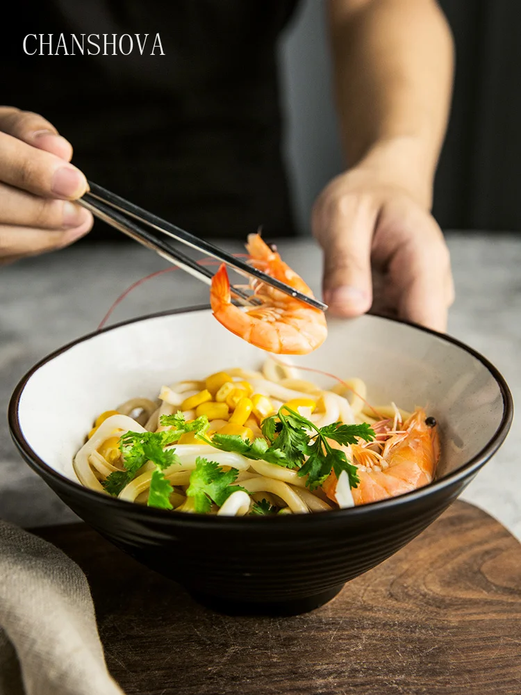 CHANSHOVA Large capacity 750/800ml Ceramic Bowl Noodle salad bowl Soup bowl Tableware kitchen utensils China Porcelain G064
CHANSHOVA Large capacity 750/800ml Ceramic Bowl Noodle salad bowl Soup bowl Tableware kitchen utensils China Porcelain G064