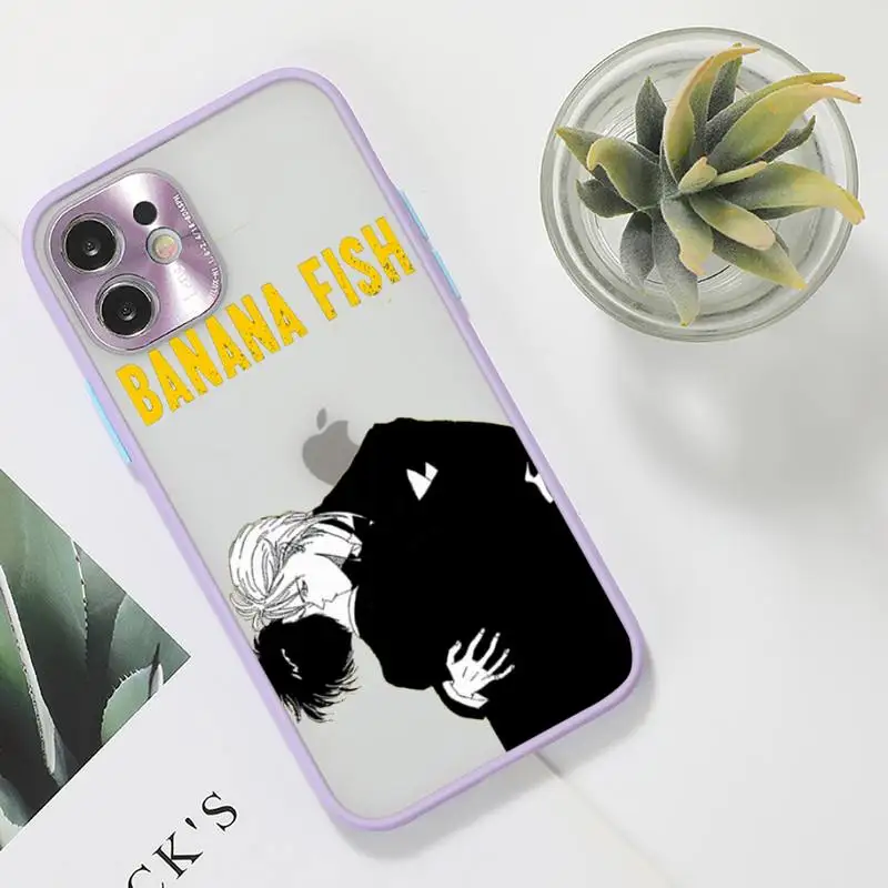 Banana Fish Anime Phone Case For iPhone 12 11 Mini Pro XR XS Max 7 8 Plus X Matte transparent Purple Back Cover
Banana Fish Anime Phone Case For iPhone 12 11 Mini Pro XR XS Max 7 8 Plus X Matte transparent Purple Back Cover