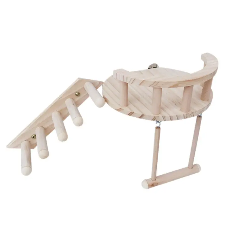 3Pcs Wooden Hamster Platform Small Pet Play Stand Climbing Ladder Swing Cage Toy Dropshipping 
3Pcs Wooden Hamster Platform Small Pet Play Stand Climbing Ladder Swing Cage Toy Dropshipping