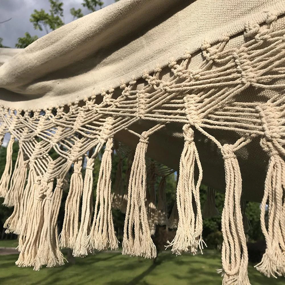 Multifunctional Portable Hammock Garden Sleeping Bed Tassel Design Hanging Bed for Indoor Outdoor Camping Durable Anti-fouling T
Multifunctional Portable Hammock Garden Sleeping Bed Tassel Design Hanging Bed for Indoor Outdoor Camping Durable Anti-fouling T