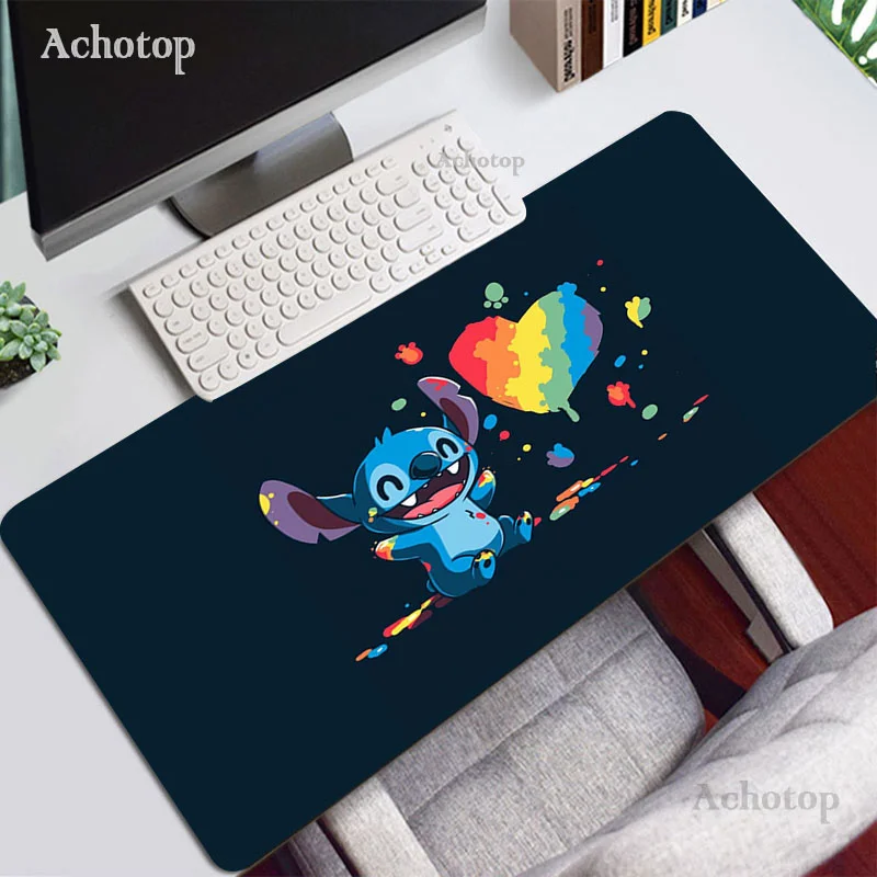 Kawaii Large Gaming Mouse Pad Stitch For Computer Gamer Keyboard Carpet Mouse Mat Non-Slip Rubber Table Rug Desk Mat Pad
Kawaii Large Gaming Mouse Pad Stitch For Computer Gamer Keyboard Carpet Mouse Mat Non-Slip Rubber Table Rug Desk Mat Pad