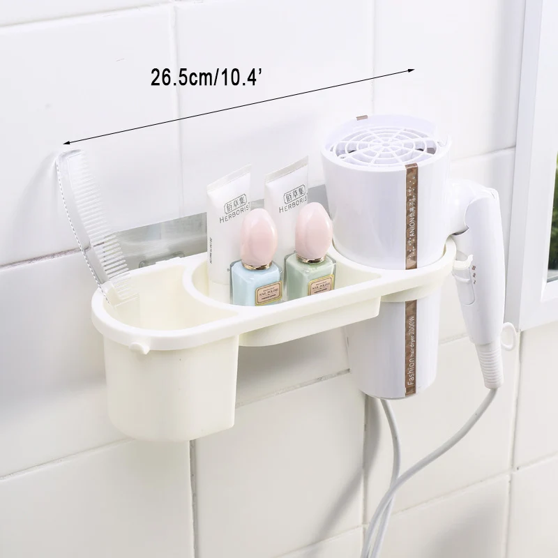 Home Bathoroom Wall Sucker Storage Hair Dryer Rack Toothbrush Cosmetic Shampoo Bathroom products Wall Storage Racks Shelves
Home Bathoroom Wall Sucker Storage Hair Dryer Rack Toothbrush Cosmetic Shampoo Bathroom products Wall Storage Racks Shelves