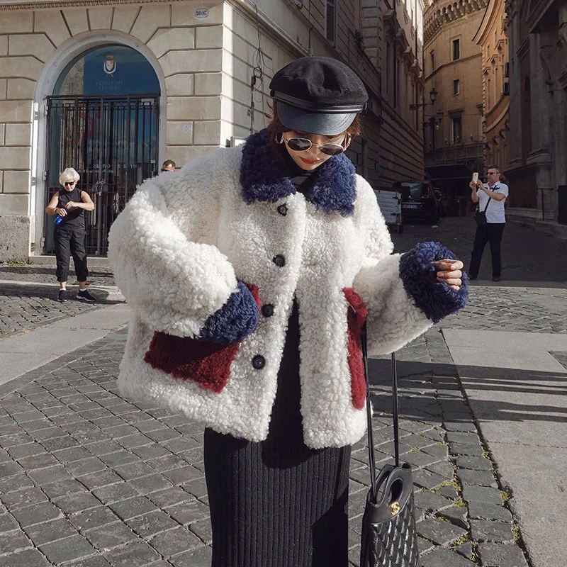 Ladies Jacket And Coat Winter Fashion Single Breasted Faux Lamb Fur Coat Warm Thick Loose Coat Winter Jacket Women Teddy Jacket
Ladies Jacket And Coat Winter Fashion Single Breasted Faux Lamb Fur Coat Warm Thick Loose Coat Winter Jacket Women Teddy Jacket