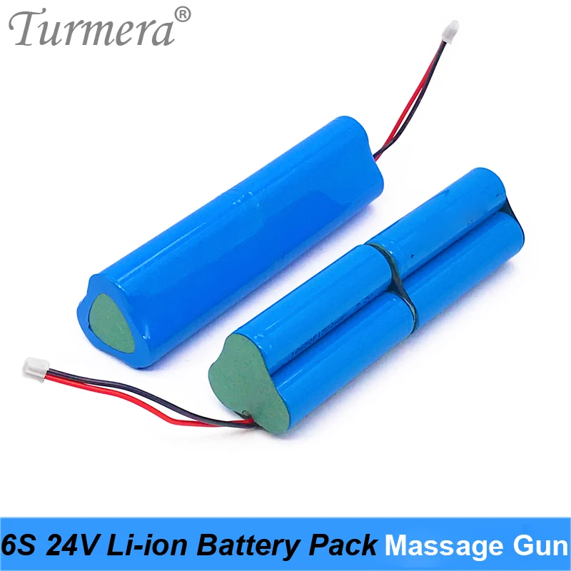 24V 3400mAh Rechargeable Lithium Battery 6S1P for Massage Gun Muscle Massage Replace Battery and Screwdriver Battery Use Turmera
24V 3400mAh Rechargeable Lithium Battery 6S1P for Massage Gun Muscle Massage Replace Battery and Screwdriver Battery Use Turmera