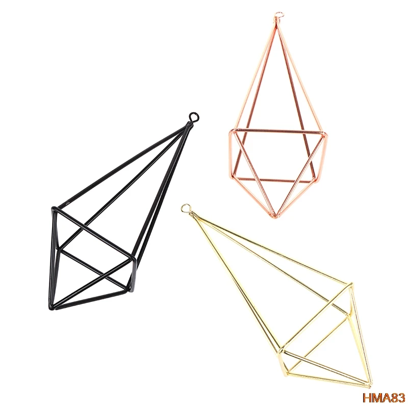 Metal Pot Hanging Planters Rack Geometric Wrought Iron Tillandsia Plants Holder Triangular Shaped Metal Garden Flower Pot Rack
Metal Pot Hanging Planters Rack Geometric Wrought Iron Tillandsia Plants Holder Triangular Shaped Metal Garden Flower Pot Rack