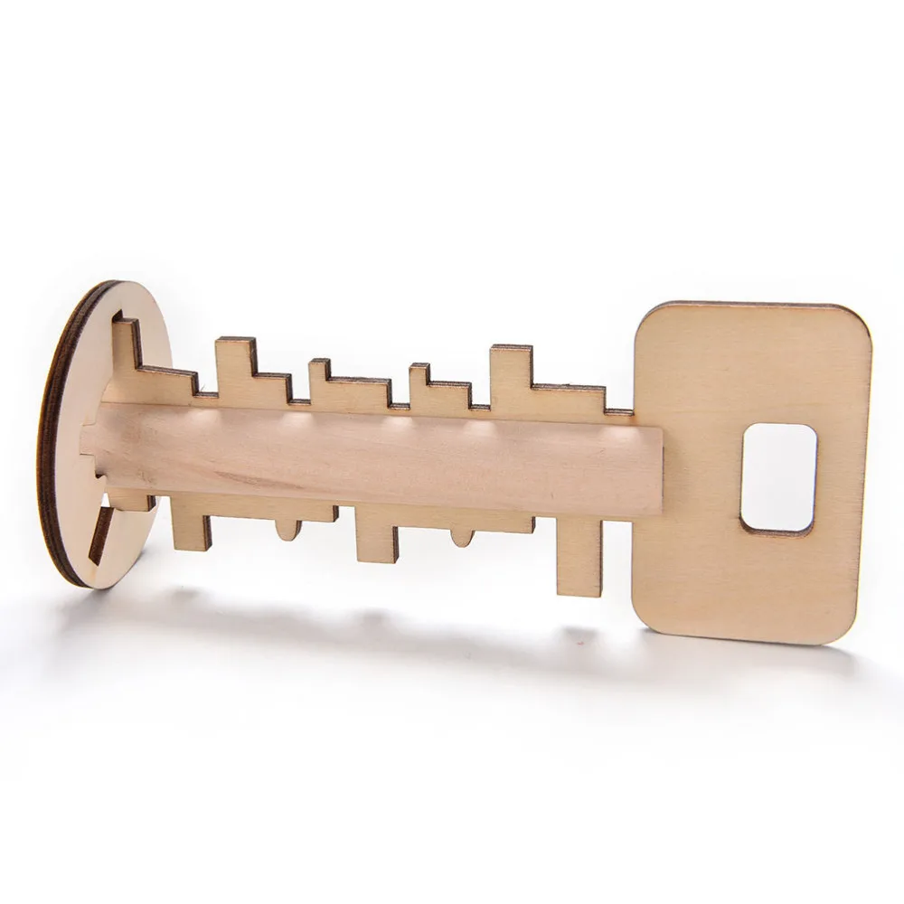 New Wooden Toy Unlock Puzzle Key Classical Funny Kong Ming Lock Toys Intellectual Educational For Children Adult
New Wooden Toy Unlock Puzzle Key Classical Funny Kong Ming Lock Toys Intellectual Educational For Children Adult