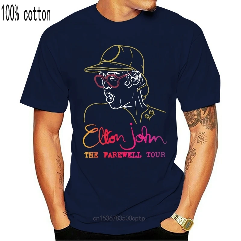 Новинка USA, футболка для фанатов команды Elton John The Farewell Tour, мужская модель, 100% хлопок, V584
Новинка USA, футболка для фанатов команды Elton John The Farewell Tour, мужская модель, 100% хлопок, V584