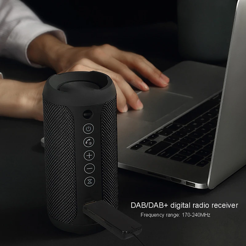 Цифровой радиоприемник DAB с антенной для Bluetooth-динамика домашний стерео