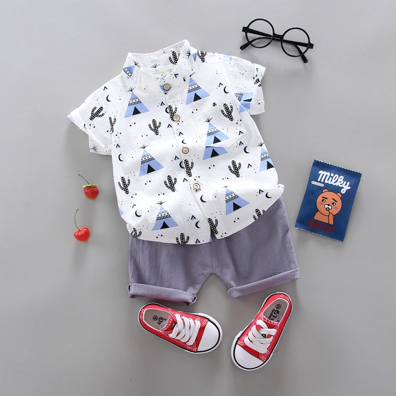 summer Children's suit Clothes Sets children's clothing Boys and girls Short sleeve shirt and Pants 2 pieces Clothing sets
summer Children's suit Clothes Sets children's clothing Boys and girls Short sleeve shirt and Pants 2 pieces Clothing sets