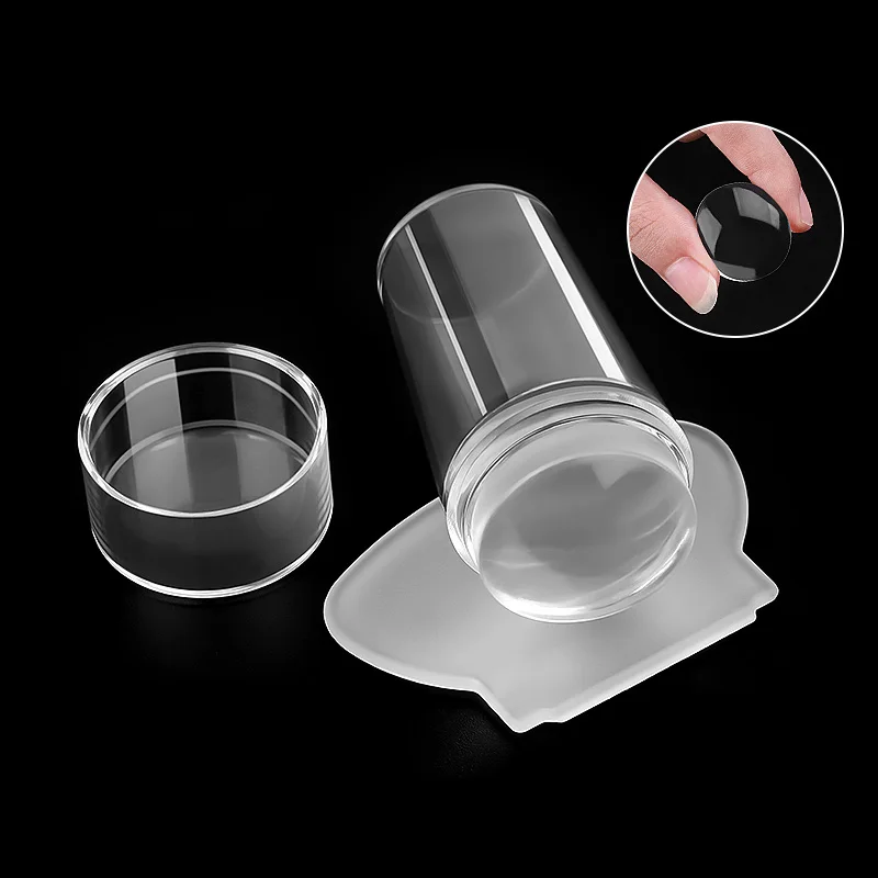 Silicone Transparent Nail Art Stamping Kit French For Manicure Plate Stamp Polish Stencil Template Seal Stamper Scraper
Silicone Transparent Nail Art Stamping Kit French For Manicure Plate Stamp Polish Stencil Template Seal Stamper Scraper