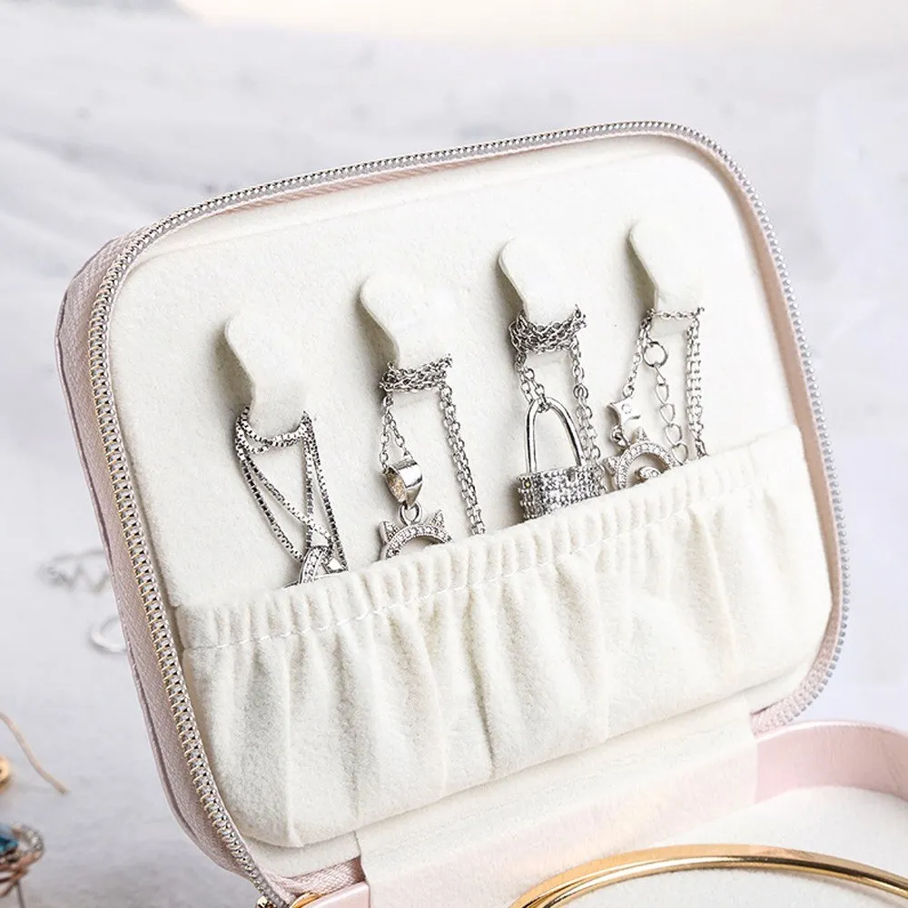 Multi-functional Jewelry Box Organizer Display Jewelry Storage Case Double Layer for Rings Earrings Necklace
Multi-functional Jewelry Box Organizer Display Jewelry Storage Case Double Layer for Rings Earrings Necklace