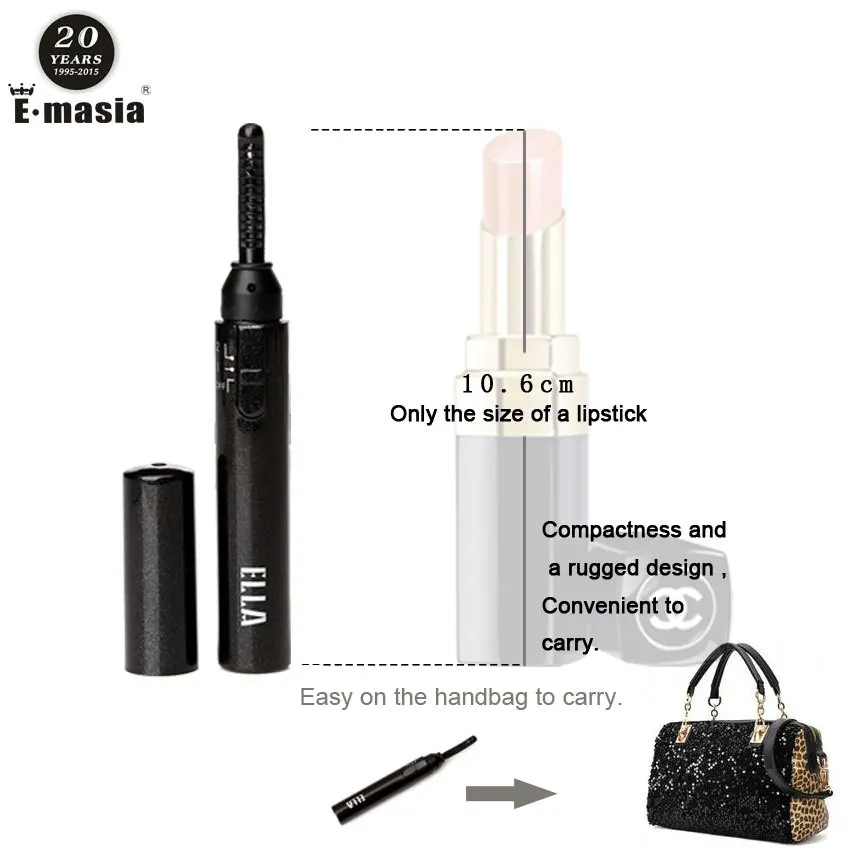 2 in 1 Eyelash Curler Double-sided Electric Perm Heated Portable Eye Lash Curler Makeup Kit Women Eye Curling Brush Head
2 in 1 Eyelash Curler Double-sided Electric Perm Heated Portable Eye Lash Curler Makeup Kit Women Eye Curling Brush Head