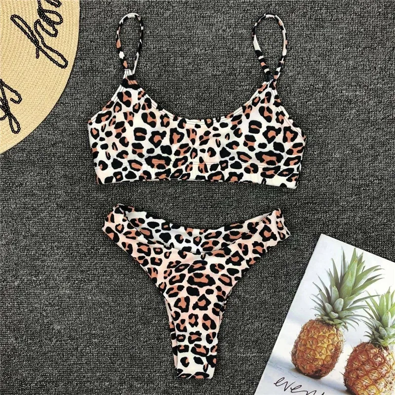 Bathing Suit Female Women Sexy Leopard Micro Bikini Set Push Up Bra Thongs Biquini High Cut Swimwear Mini Swimsuit
Bathing Suit Female Women Sexy Leopard Micro Bikini Set Push Up Bra Thongs Biquini High Cut Swimwear Mini Swimsuit