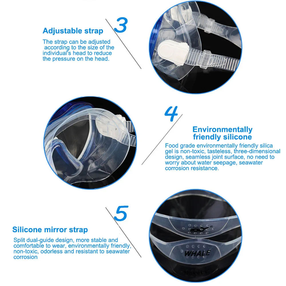 Men Women Silicone Gear Scuba Diving Mask Equipment Snorkel Adults Anti-Fog UV Waterproof Swim/Dive Glasses Goggles
Men Women Silicone Gear Scuba Diving Mask Equipment Snorkel Adults Anti-Fog UV Waterproof Swim/Dive Glasses Goggles