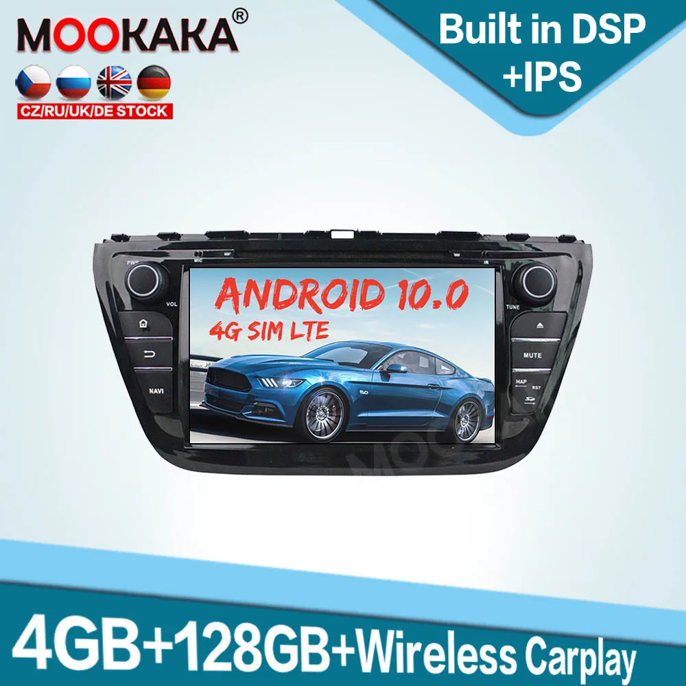 For Suzuki S-Cross SX4 2014 - 2017 Android 10.0 128GB Multimedia DVD CD Player Car GPS Navigation Auto Radio Stereo Headunit PX6
For Suzuki S-Cross SX4 2014 - 2017 Android 10.0 128GB Multimedia DVD CD Player Car GPS Navigation Auto Radio Stereo Headunit PX6