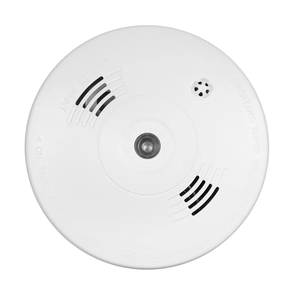 Wireless 433MHz Smoke Fire Detector Photoelectronic Temperature Sensor Inside Fire Alert Security Alarm For Home Kitchen/Store
Wireless 433MHz Smoke Fire Detector Photoelectronic Temperature Sensor Inside Fire Alert Security Alarm For Home Kitchen/Store