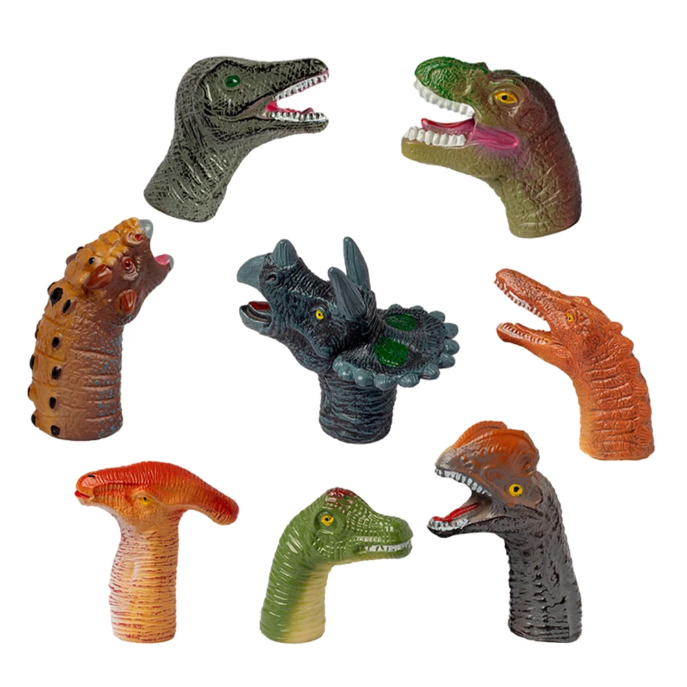 8 Pcs Dinosaur Finger Puppets Toys Realistic Animal Dinosaur Figure Finger Toys Party Supplies Xmas Fun Gifts For Children
8 Pcs Dinosaur Finger Puppets Toys Realistic Animal Dinosaur Figure Finger Toys Party Supplies Xmas Fun Gifts For Children