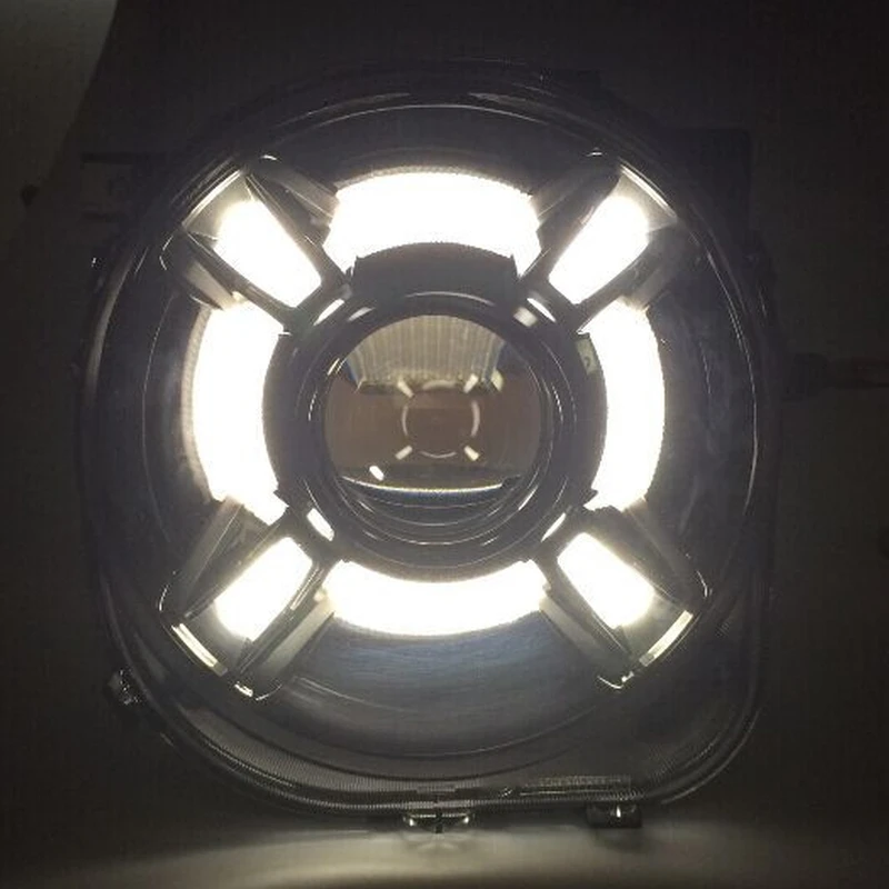 2PCS Car Accessories LED Headlights with DRL 55W Front Bumper LED Bi-xenon HID Headlamps for Jeep Renegade 2015 2016 2017
2PCS Car Accessories LED Headlights with DRL 55W Front Bumper LED Bi-xenon HID Headlamps for Jeep Renegade 2015 2016 2017
