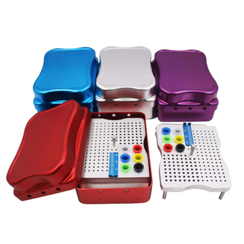 180 Holes Dental Endo Box FG Burs Holder Autoclave Disinfection Box With A Ruler
180 Holes Dental Endo Box FG Burs Holder Autoclave Disinfection Box With A Ruler