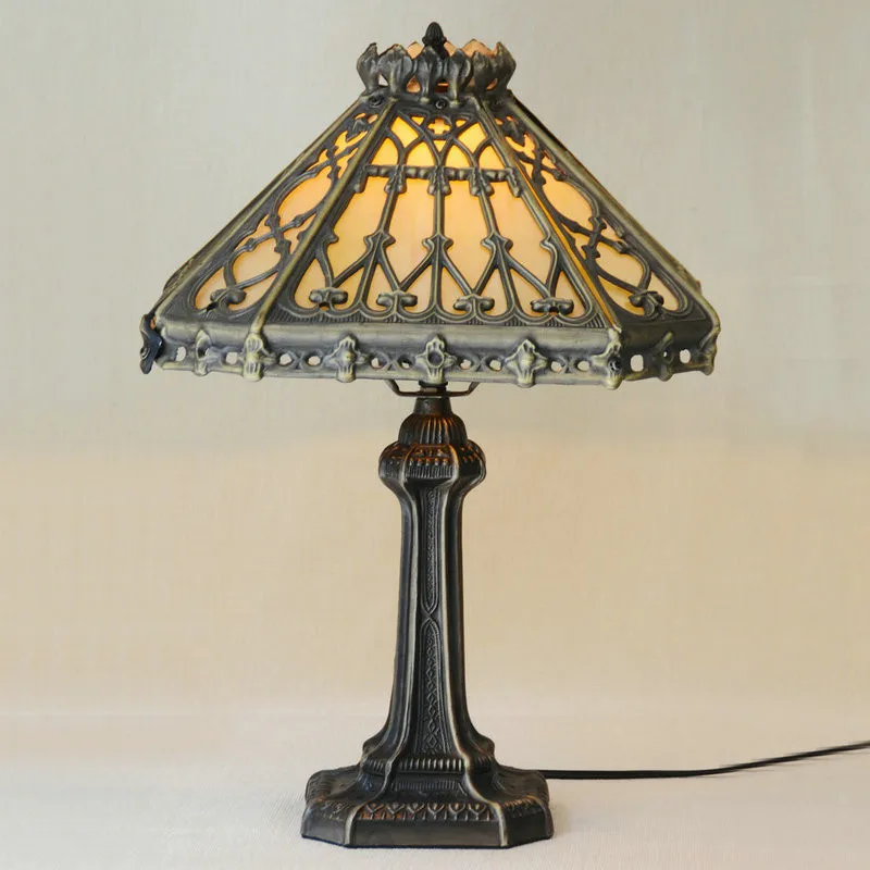 14 inch European retro simple square table lamp living room lamp bedroom lamp color glass decorative table lamp
14 inch European retro simple square table lamp living room lamp bedroom lamp color glass decorative table lamp