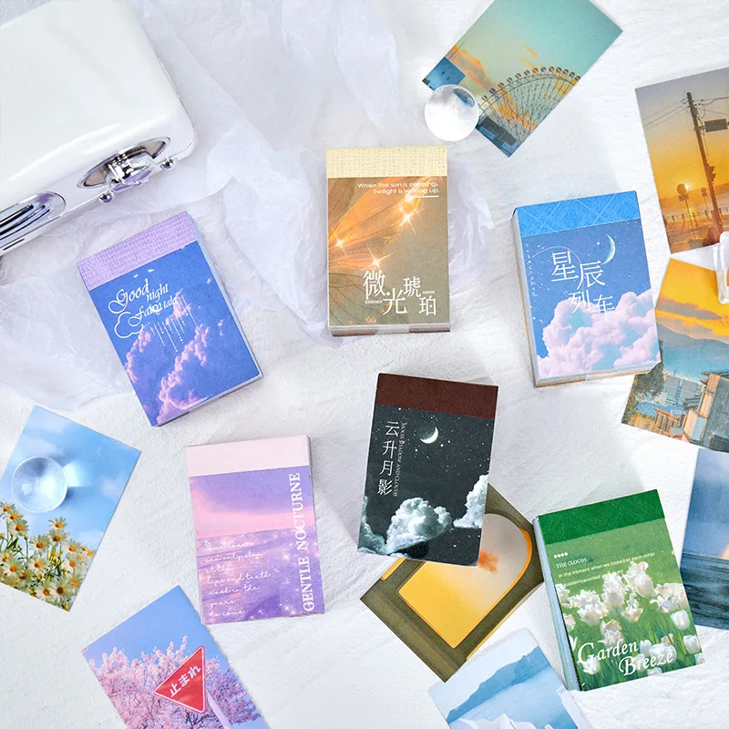 100Sheets Star Train Series Decorative Ins Stickers Scrapbooking Stick Label Diary Album Stationery Painting Sticker Accessories
100Sheets Star Train Series Decorative Ins Stickers Scrapbooking Stick Label Diary Album Stationery Painting Sticker Accessories