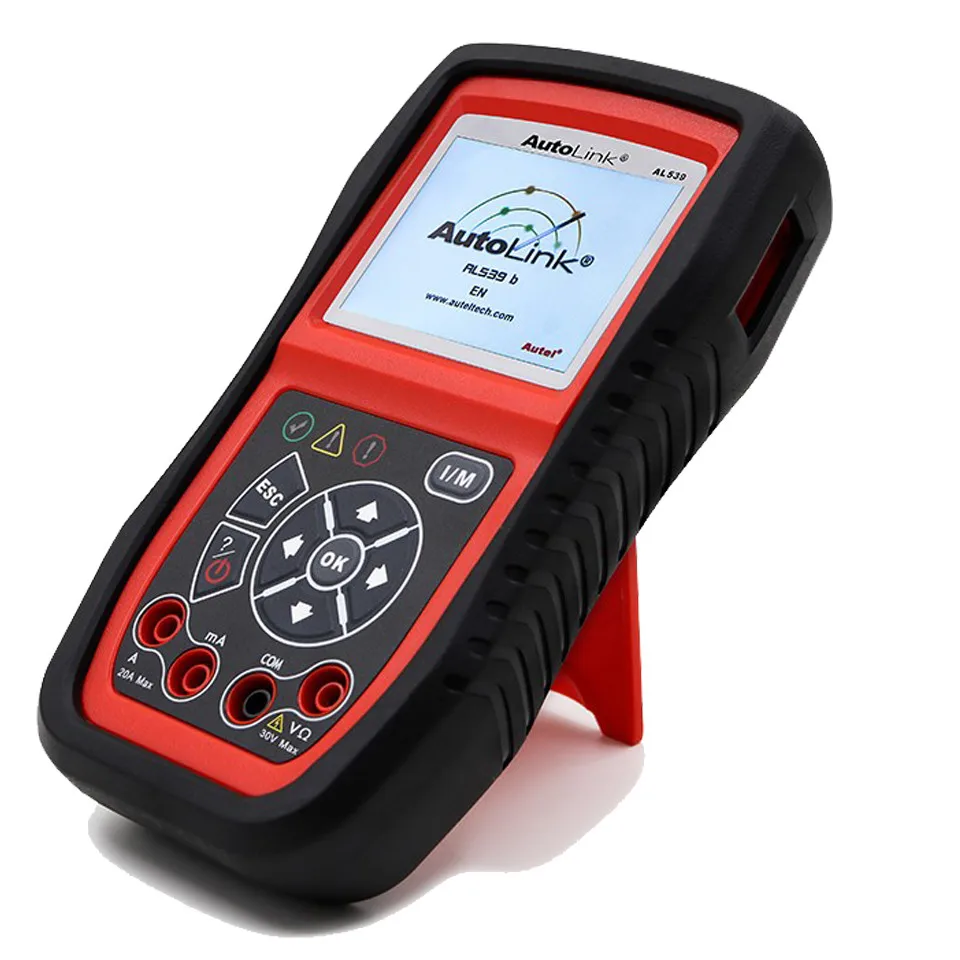 Автомобильный сканер Autel Autolink AL539b, автомобильный диагностический инструмент OBD2 с тестом батареи
Автомобильный сканер Autel Autolink AL539b, автомобильный диагностический инструмент OBD2 с тестом батареи