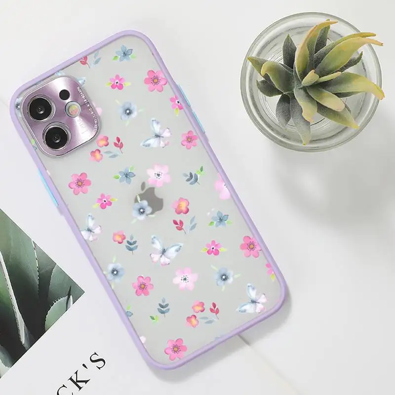 fashion flower beautiful Phone Case For iPhone 12 11 Mini Pro XR XS Max 7 8 Plus X Matte transparent Purple Back Cover 
fashion flower beautiful Phone Case For iPhone 12 11 Mini Pro XR XS Max 7 8 Plus X Matte transparent Purple Back Cover