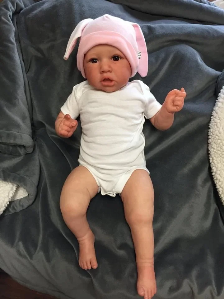 NPK 55CM Handmade Reborn Saskia Popular Baby Girl Doll Likfelike Very Soft Touch Art Doll Detailed Panting Collectible Bebe
NPK 55CM Handmade Reborn Saskia Popular Baby Girl Doll Likfelike Very Soft Touch Art Doll Detailed Panting Collectible Bebe