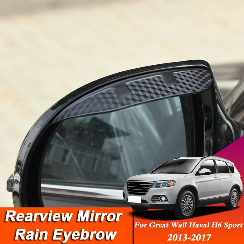 Car-styling For Great Wall Haval F6 Sport 2013-2017 Carbon Fiber Rearview Mirror Eyebrow Rain Shield Anti-rain Cover Accessory
Car-styling For Great Wall Haval F6 Sport 2013-2017 Carbon Fiber Rearview Mirror Eyebrow Rain Shield Anti-rain Cover Accessory