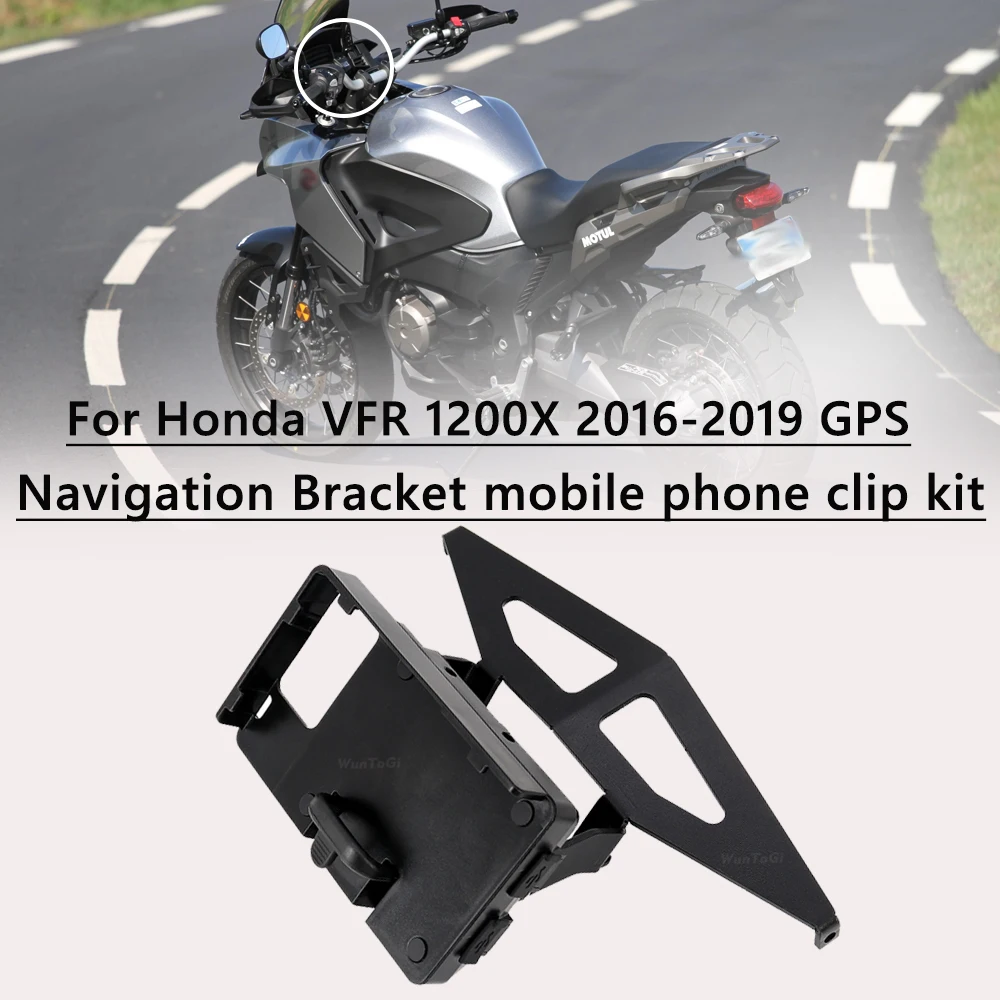 Motorcycle accessories GPS bracket Navigation Bracket mobile phone clip kit For HONDA VFR 1200X VFR1200x 2016-2019 For 22mm/12mm
Motorcycle accessories GPS bracket Navigation Bracket mobile phone clip kit For HONDA VFR 1200X VFR1200x 2016-2019 For 22mm/12mm