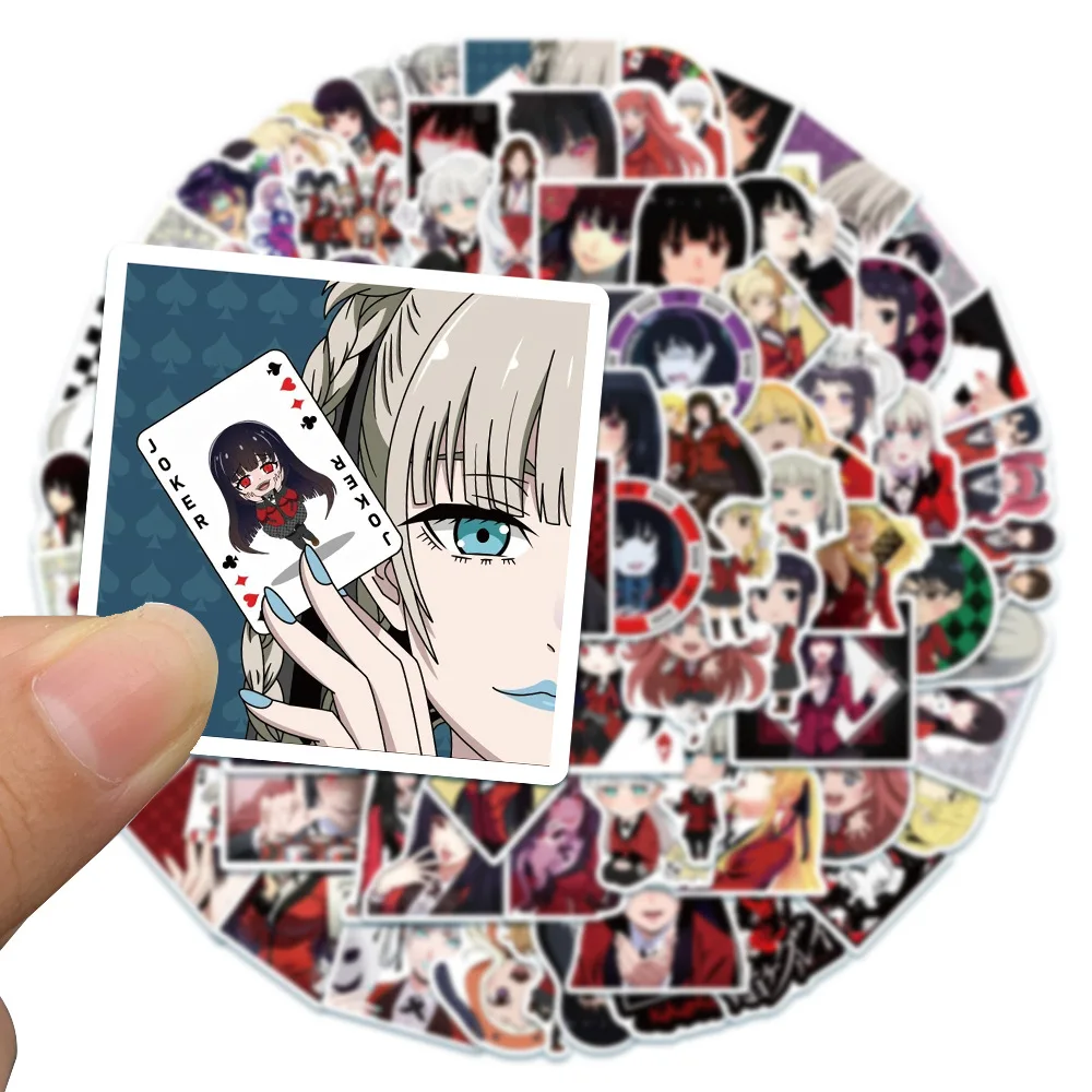 100Pcs/lot Japanese Anime Kakegurui Stickers for Car Laptop Skateboard Luggage Motor Guitar Bicycle Phonecase Toys Stickers
100Pcs/lot Japanese Anime Kakegurui Stickers for Car Laptop Skateboard Luggage Motor Guitar Bicycle Phonecase Toys Stickers