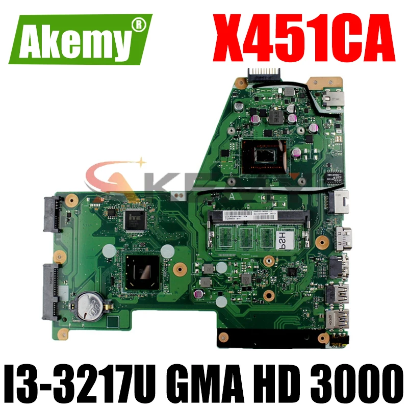 Akemy Laptop motherboard For Asus X451CA F451 F451C X451CA Mainboard REV.2.1 HM77 SR0N9 I3-3217U GMA HD 3000
Akemy Laptop motherboard For Asus X451CA F451 F451C X451CA Mainboard REV.2.1 HM77 SR0N9 I3-3217U GMA HD 3000