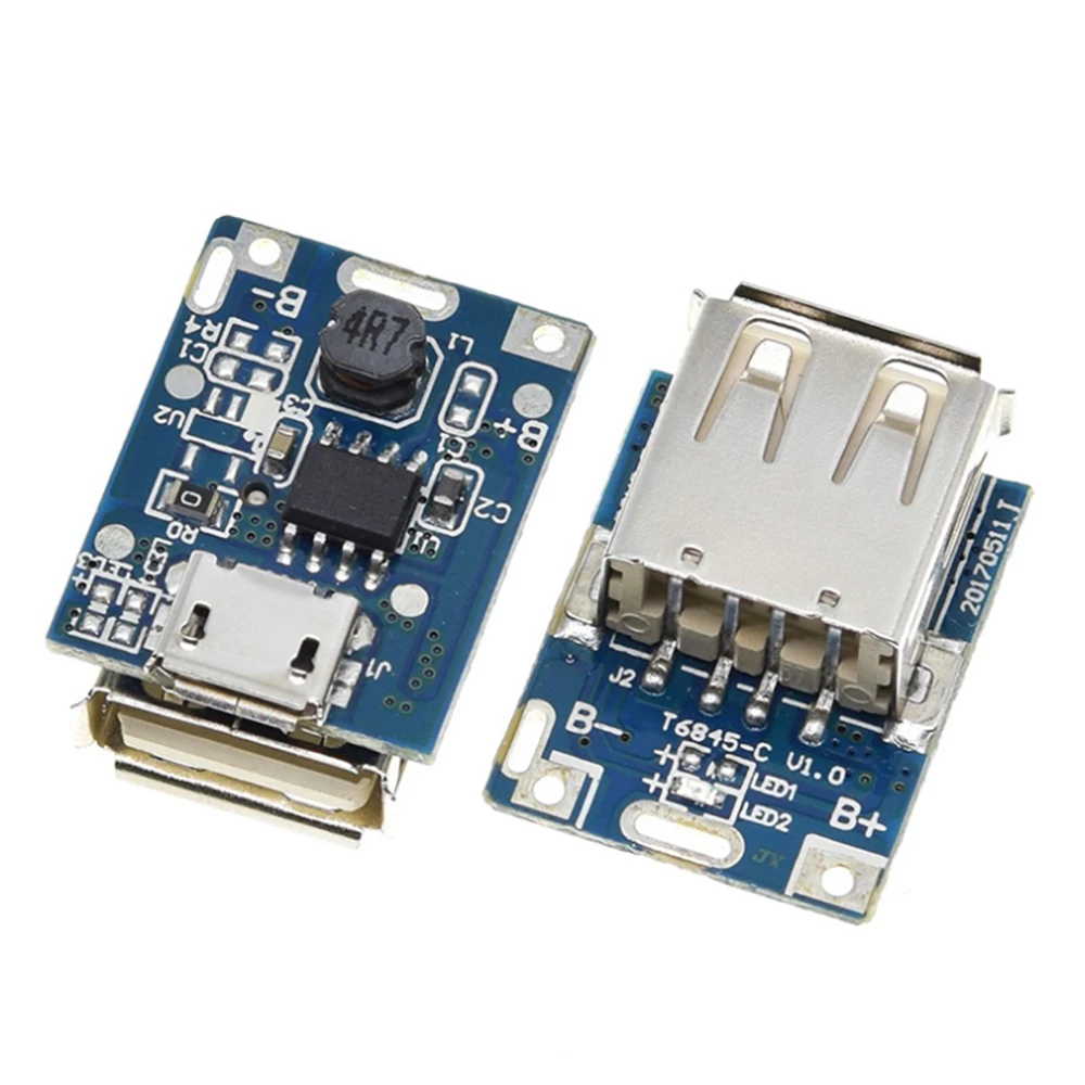 2Pcs/lot Micro USB 5V Li-ion 18650 Battery Charger Module Board DIY Power Bank Wholesale
2Pcs/lot Micro USB 5V Li-ion 18650 Battery Charger Module Board DIY Power Bank Wholesale
