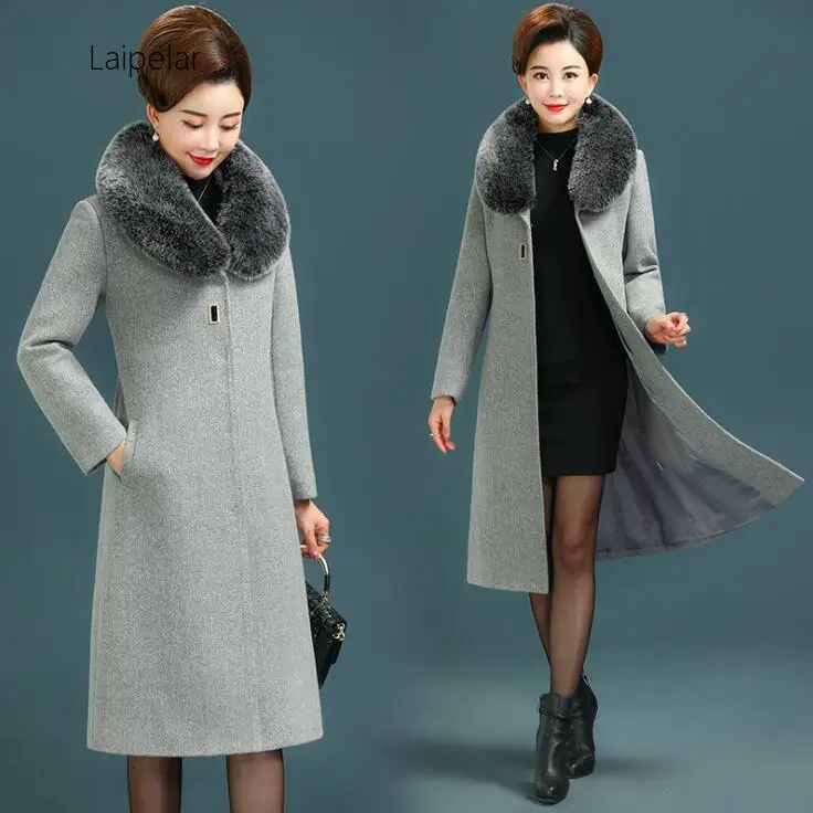 Laipelar New 2020 Fashion Women Basic Cashmere Coat New Collars Middle-aged Woman Elegant High-grade Cashmere Overcoat
Laipelar New 2020 Fashion Women Basic Cashmere Coat New Collars Middle-aged Woman Elegant High-grade Cashmere Overcoat