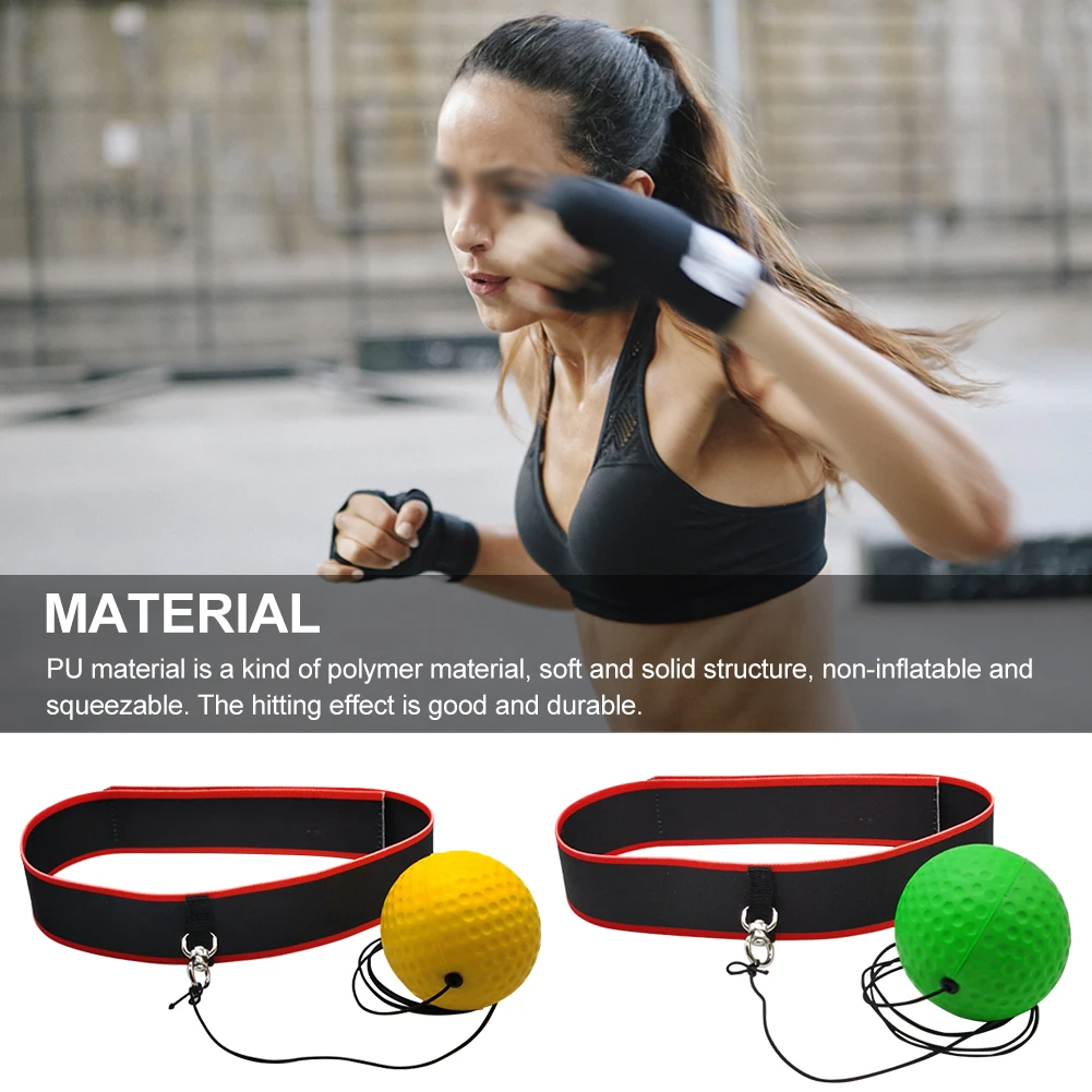 Elastic Headband Fitness Portable Funny Training Boxing Reflex Ball Set Home Gym Punching Speed Control Playing Family Members
Elastic Headband Fitness Portable Funny Training Boxing Reflex Ball Set Home Gym Punching Speed Control Playing Family Members