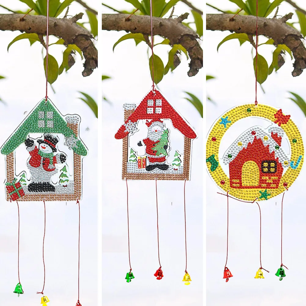 5D DIY Diamond Painting Acrylic Christmas Tree Pendant Wind Chime Pendant Rhinestone Hanging Wall Ornaments Home Decor Gifts
5D DIY Diamond Painting Acrylic Christmas Tree Pendant Wind Chime Pendant Rhinestone Hanging Wall Ornaments Home Decor Gifts
