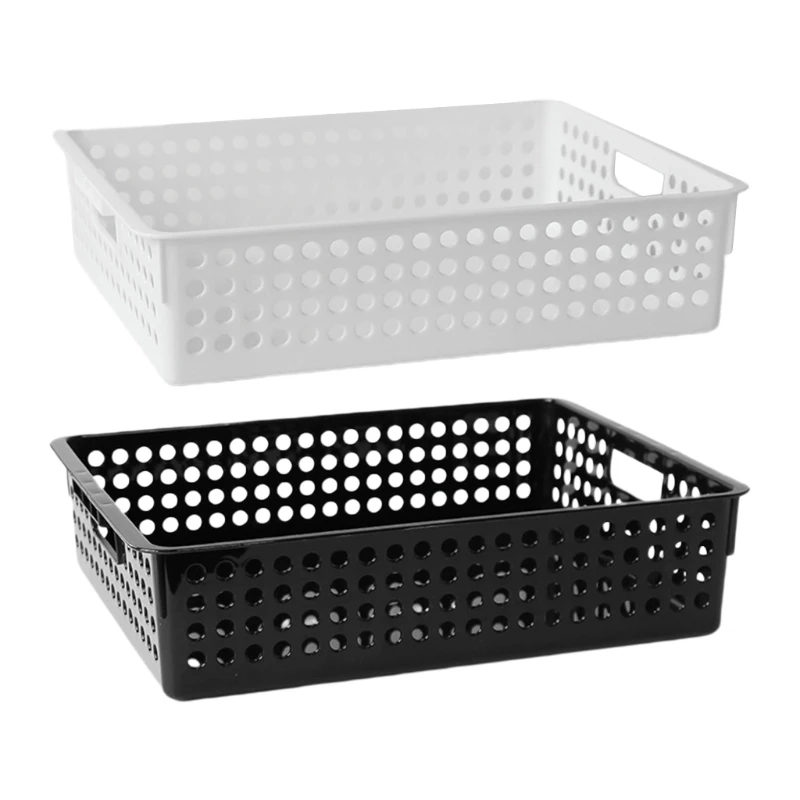 Plastic Storage Basket File Tray Tabletop A4 Document Magazine Organizer with Handles for Home Office Pantry
Plastic Storage Basket File Tray Tabletop A4 Document Magazine Organizer with Handles for Home Office Pantry