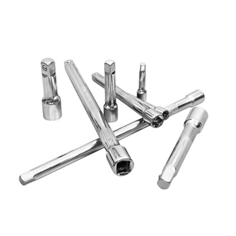 1/4" 3/8" 1/2" Ratchet Wrench Extension Bar Adapter CRV Plug Removing Drive Adapter Long Ratchet Socket Rod Tools 50-250mm
1/4" 3/8" 1/2" Ratchet Wrench Extension Bar Adapter CRV Plug Removing Drive Adapter Long Ratchet Socket Rod Tools 50-250mm