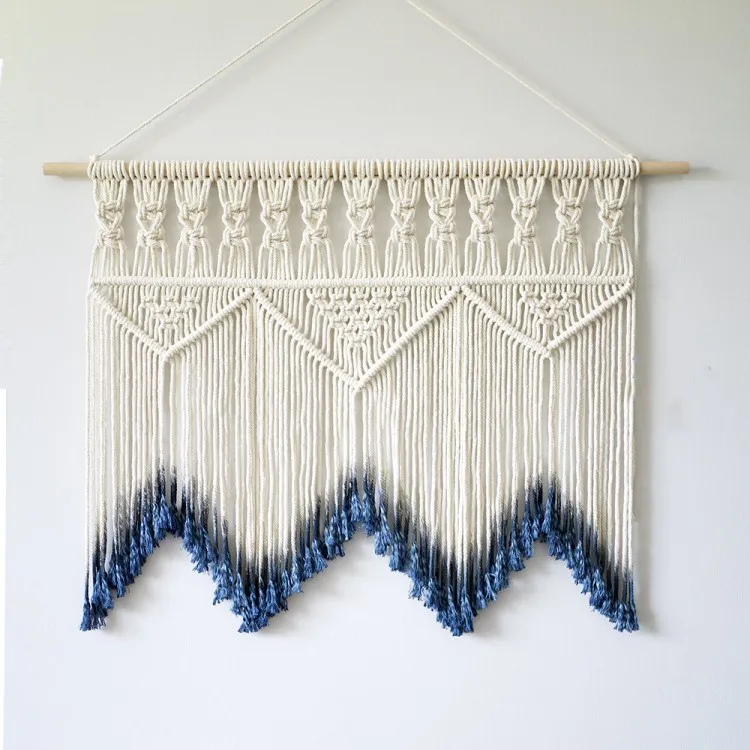 Handmade Art Tapestry Wall Hanging Boho Geometric Tassel Creative Luxury Tapestry Woven Tapiz Bohemio Home Accessories DG50T 
Handmade Art Tapestry Wall Hanging Boho Geometric Tassel Creative Luxury Tapestry Woven Tapiz Bohemio Home Accessories DG50T