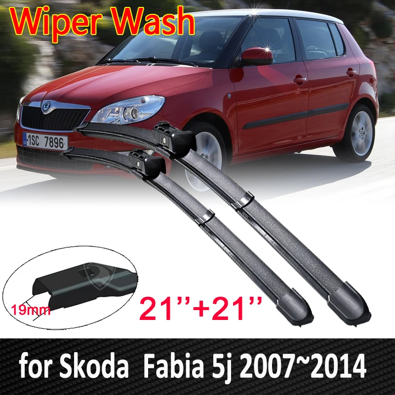 for Skoda Fabia 2 5j 2007~2014 Car Wiper Blades Front Windscreen Wipers Car Accessories Goods 2008 2009 2010 2011 2012 2013
for Skoda Fabia 2 5j 2007~2014 Car Wiper Blades Front Windscreen Wipers Car Accessories Goods 2008 2009 2010 2011 2012 2013