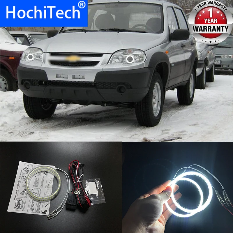 HochiTech ультра яркие красные/зеленые/Белый светодиодный глаза ангела 2500LM 12 В halo