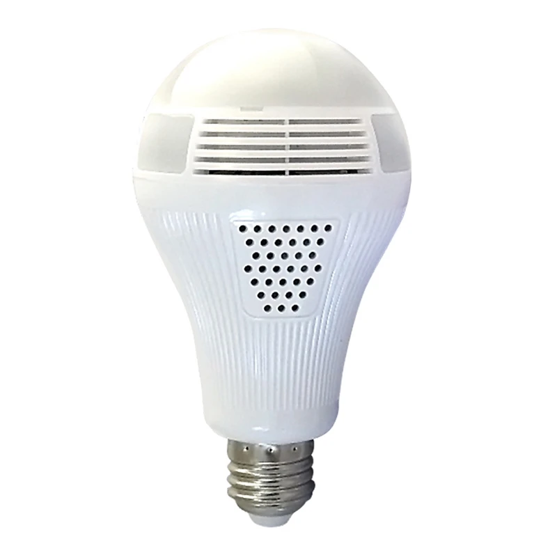 LED Light 1080P Wifi Camera 360 °Panoramic Home Security Smart Wifi CCTV Fisheye Bulb Night Vision Two Way Audio(32G)
LED Light 1080P Wifi Camera 360 °Panoramic Home Security Smart Wifi CCTV Fisheye Bulb Night Vision Two Way Audio(32G)