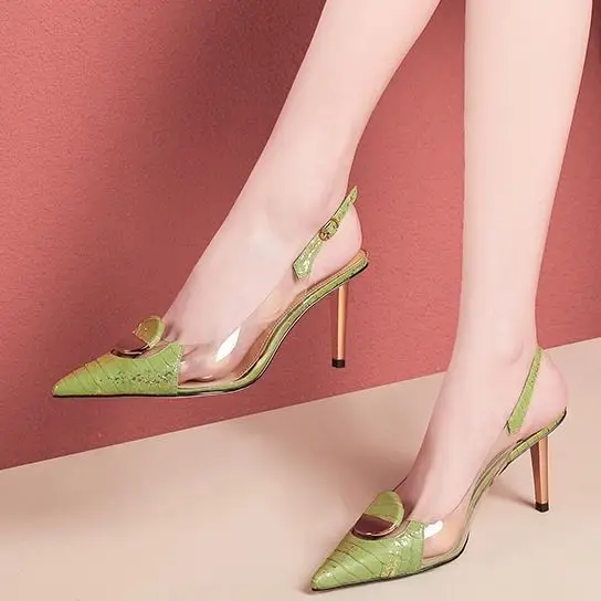 Женские туфли-лодочки на высоком прозрачном каблуке, туфли-лодочки с острым носком и леопардовым принтом для вечеринки, 2021 
Женские туфли-лодочки на высоком прозрачном каблуке, туфли-лодочки с острым носком и леопардовым принтом для вечеринки, 2021