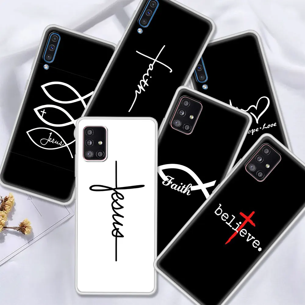 Faith Christian Religious Jesus Matte Soft Phone Case for Samsung Galaxy A20s A31 A51 A50 A71 A10 A12 A02s A20e Cover Back Coque
Faith Christian Religious Jesus Matte Soft Phone Case for Samsung Galaxy A20s A31 A51 A50 A71 A10 A12 A02s A20e Cover Back Coque
