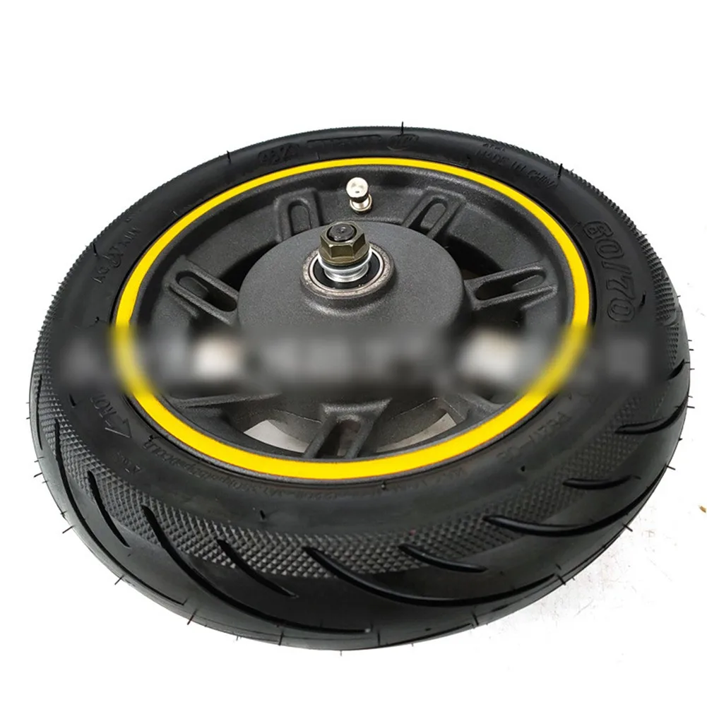 10 Inch Front Wheel Hub With Vacuum Tubeless Tyre 60/70-6.5 For Ninebot Max G30 55 PSI Kickscooter Electric Scooter Accessories
10 Inch Front Wheel Hub With Vacuum Tubeless Tyre 60/70-6.5 For Ninebot Max G30 55 PSI Kickscooter Electric Scooter Accessories